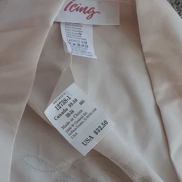 Icing Mother Of the Bride Satin Kimono SIZE S - Picture 2 of 4